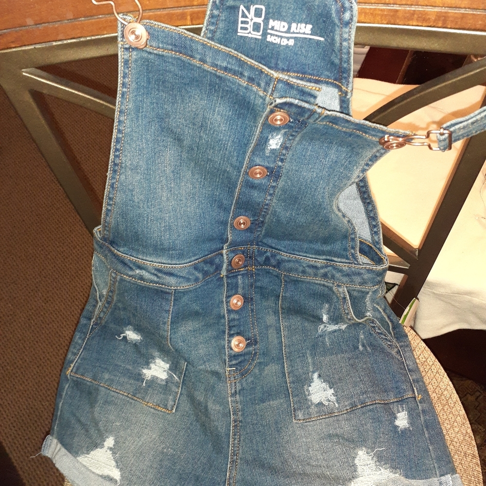 Kids overalls shorts sz ch3-5